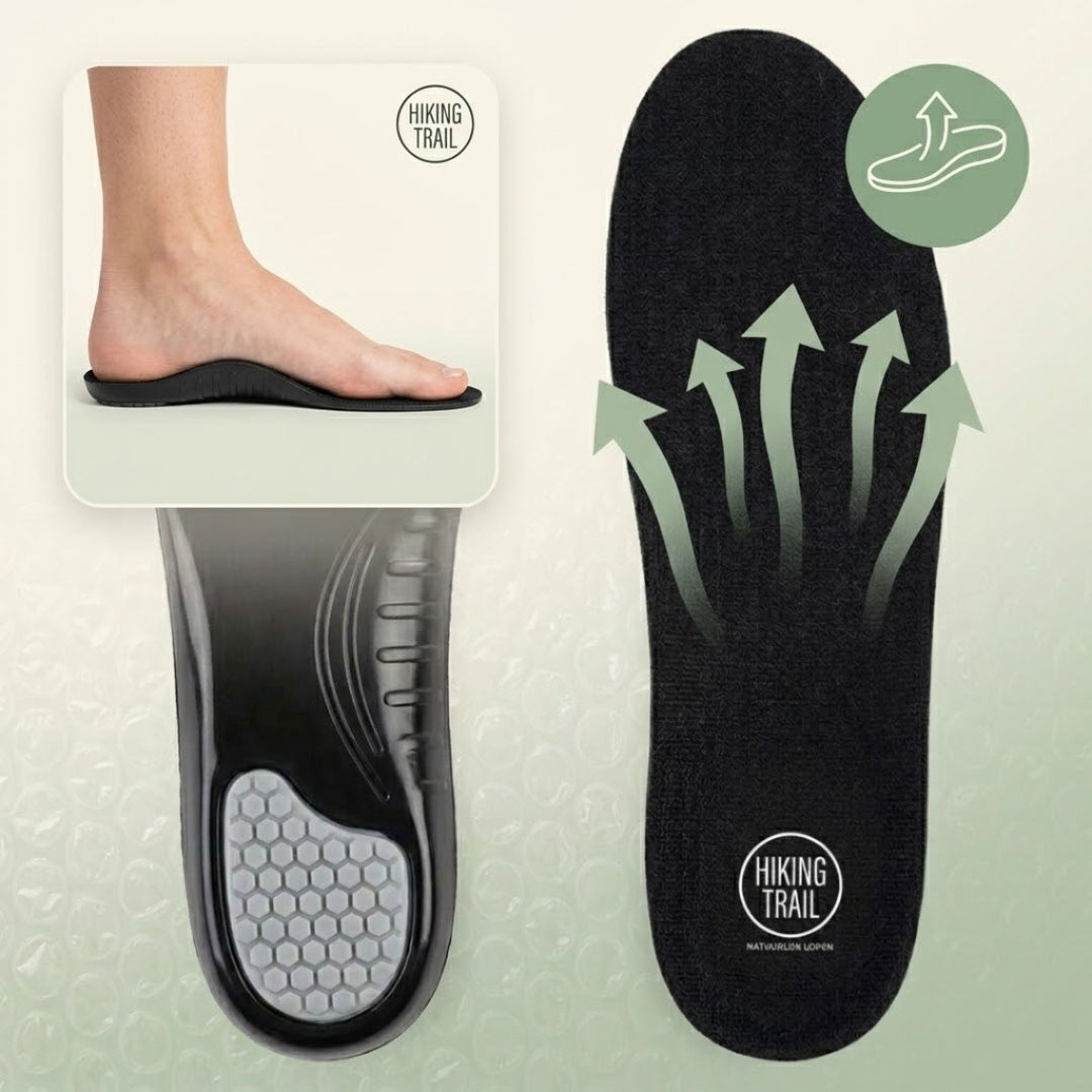 Track Footwear All-Day Inlegzolen – Dagelijks & Wandelen