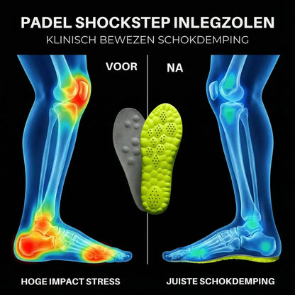 Padel GripStep™ Inlegzolen
