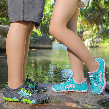 Water Shoes Kids Summer Beach Five Fingers Barefoot Swimming Aqua Shoes Colorful Seaside River Slippers Children Sneakers New