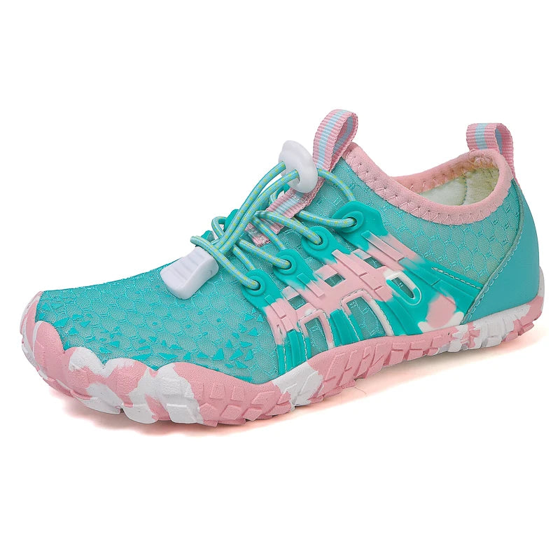 Water Shoes Kids Summer Beach Five Fingers Barefoot Swimming Aqua Shoes Colorful Seaside River Slippers Children Sneakers New