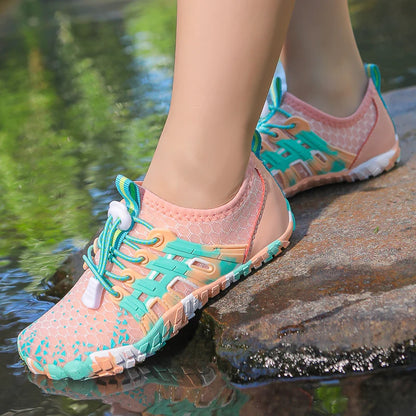 Water Shoes Kids Summer Beach Five Fingers Barefoot Swimming Aqua Shoes Colorful Seaside River Slippers Children Sneakers New