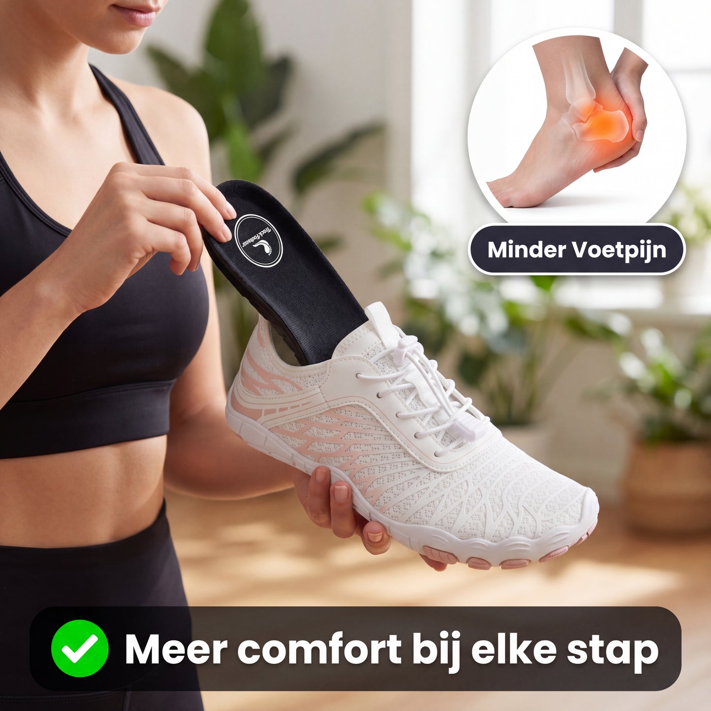 Track Footwear All-Day Inlegzolen – Dagelijks & Wandelen